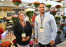 Nancy Kariuki and Sachin Appachu from Bliss Flora represented all three farms: Bliss Flora, Dale Flora and Buds&Blooms